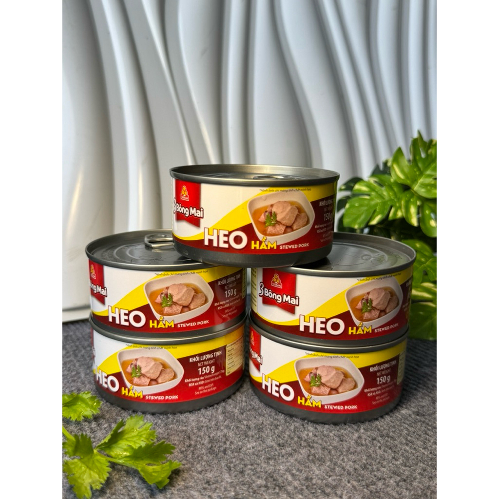 Vissan Combo 5 Heo Hầm 3 Bông Mai 150g Chính Hãng Date Mới