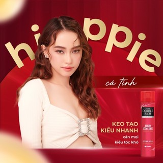 Xịt Tạo Kiểu Tóc Double Rich Giữ Tóc Cố Định Hair Spray Strong Hold (170ml)