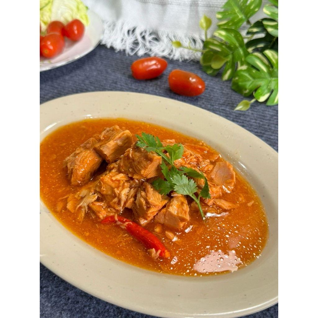 Vissan Combo 5 Hộp Cá Ngừ Xốt Cay 170g Chính Hãng, Date Mới