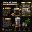 {Chính hãng} Bột Ngũ Hắc Mè Đen Dưỡng Sinh Thi Yên 600g/ Lon - Bữa Sáng & Bữa Phụ Tiện Lợi, Dinh Dưỡng Cho Tóc &Giấc Ngủ