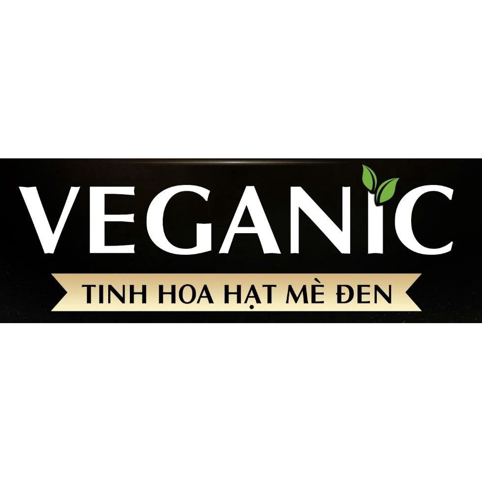 {chính hãng} Bột mè đen VEGANIC dinh dưỡng thuần thưc vật, nuôi dưỡng tóc chắc khỏe, vóc dáng cân đối 400g-800g