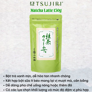 Bột Trà Xanh Ngọt Nhẹ Thơm Hương Vị Béo Ngậy Matcha Milk Uji Unami Tsujiri Nhật Bản 150 &190gr M07