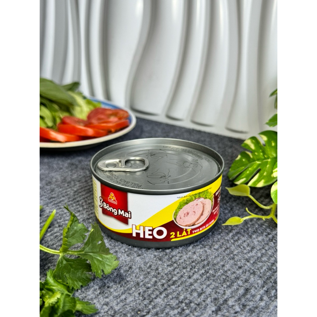 Vissan Combo 5 hộp Heo 2 lát 3 Bông Mai 150g Chính Hãng Date 2029