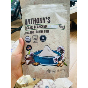 Bột hạnh nhân hữu cơ 454g,Anthony's Organic Almond Flour