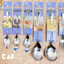 Thìa cà phê thìa uống trà mini cao cấp bằng inox Nhật Bản Kai Venice Coffee Spoon and Venice Tea Spoon
