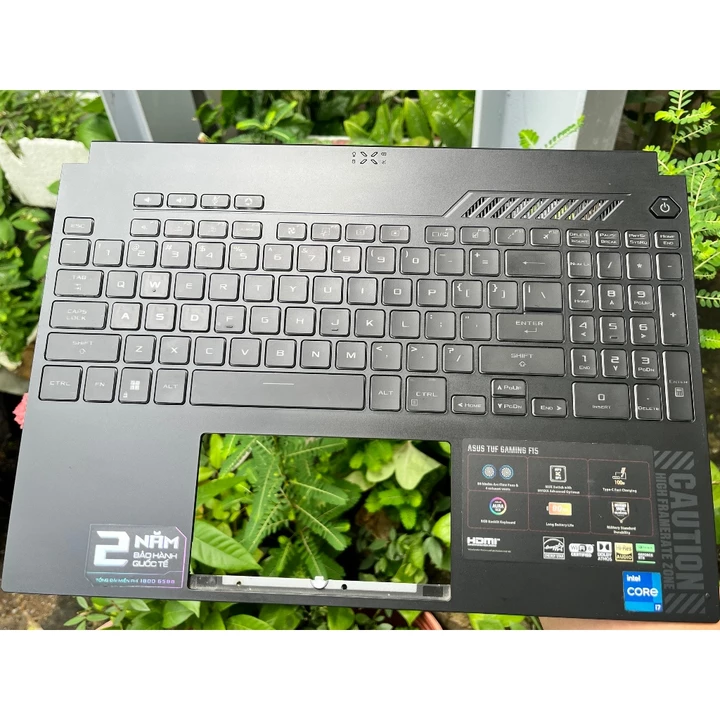 Bán vỏ máy Laptop Asus TUF Gaming F15 FX507 FA507 , Mặt C Phím LED OK , hàng cũ zin bóc máy Chính Hãng