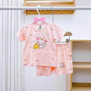 Bộ cộc tay sơ sinh hãng HG họa tiết đáng yêu chất petit mềm mịn thoáng mát cho bé từ 3-9kg - SS11