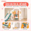 Set Cầu Trượt Xích Đu Liên Hoàn Cho Bé, Set Vận Động 3IN1 Cỡ Lớn Tải Trọng Lên Đến 80kg