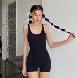 Đồ Bơi Liền Thân Jumpsuit Hở Lưng – Bikini Liền Thân Nữ Tôn Dáng, Thời Trang Đi Biển BKN5 (Không Mút)