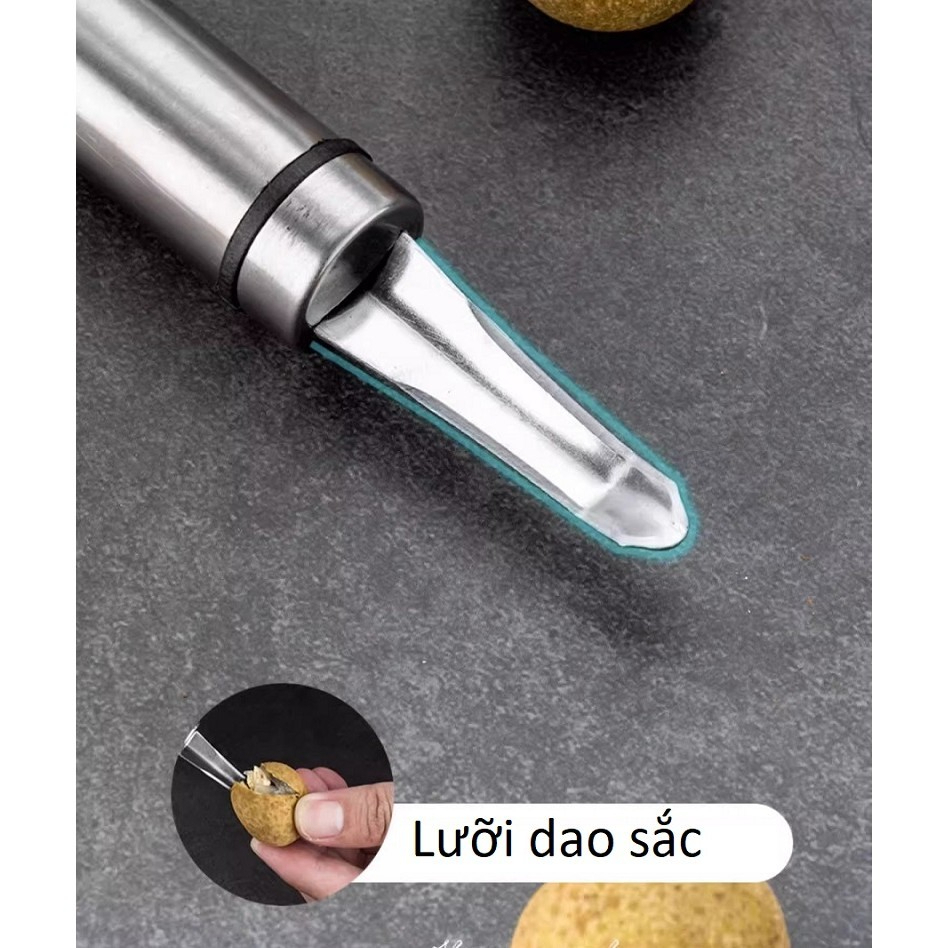 Dụng Cụ Lột Vỏ Tôm, Dụng Cụ Bóc Vỏ Tôm Và Lấy Chỉ Lưng Tôm Chuyên Dụng Bằng Inox Không Gỉ Siêu Nhanh, Tiện Lợi