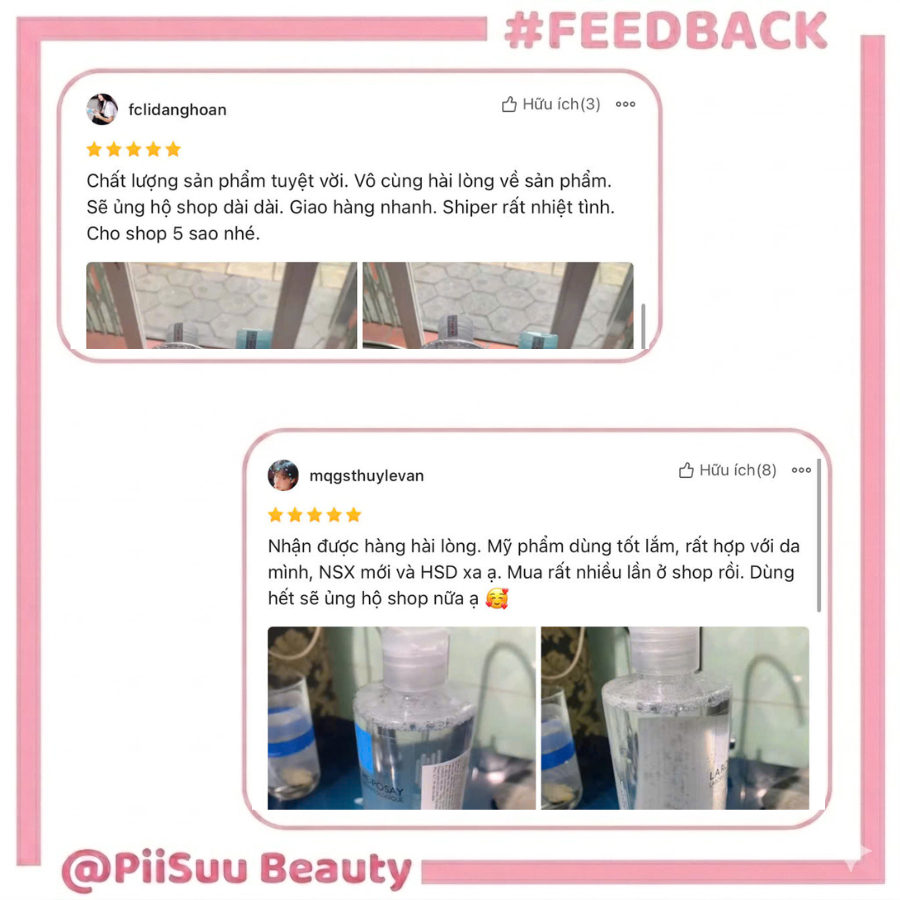 Nước Tẩy Trang La Roche-Posay Micellar Water Ultra Sensitive Skin (400ml) - Làm Sạch Sâu & Dịu Nhẹ Cho Da Nhạy Cảm