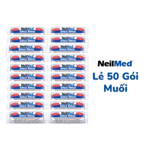 Tách Set - Gói Muối Rửa Mũi Neilmed Cho Bình 240ml (Không Hộp)