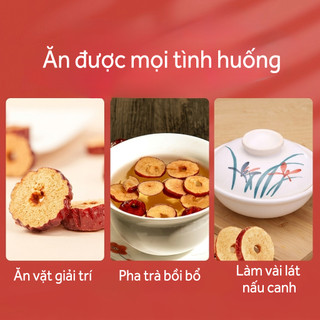 Táo đỏ sấy giòn cắt lát tách hạt Miss You 200g - Bổ sung Vitamin, sắt... giúp đẹp da chống lão hóa
