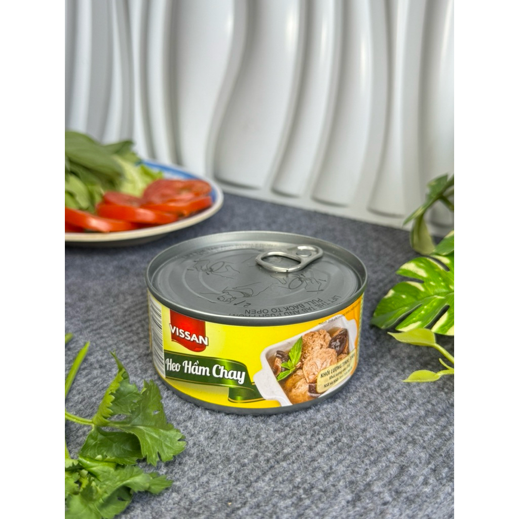 Combo 5 hộp heo hầm chay Vissan 150g date 2028 - hsd 36 tháng