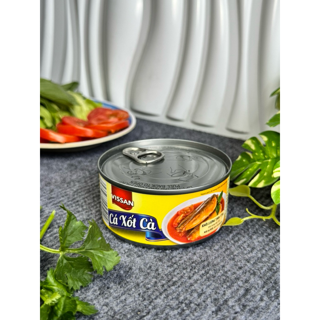 Vissan Combo 5 Hộp Cá Xốt Cà 170g Chính Hãng Date Mới