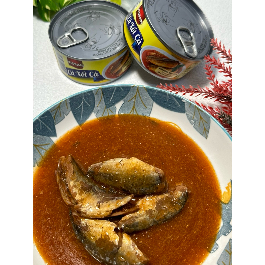 Vissan Combo 5 Hộp Cá Xốt Cà 170g Chính Hãng Date Mới