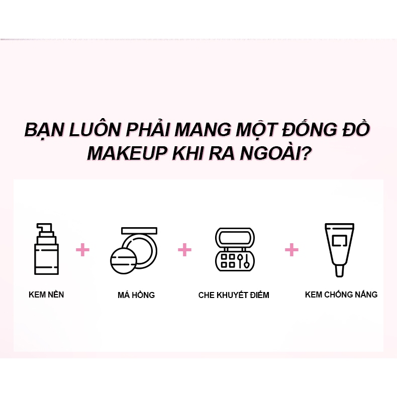 [LIVESTREAM] Phấn nước HEXZE 3IN1 SPF50+ PA++++, Cushion Chống Nắng Kèm Che Khuyết Điểm & Má Hồng
