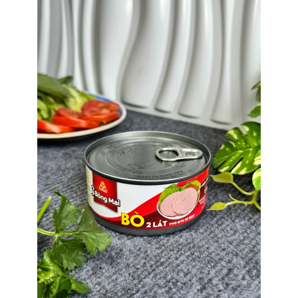 Vissan Combo 10 hộp Bò 2 Lát 3 Bông Mai 150g Chính Hãng Date 2029