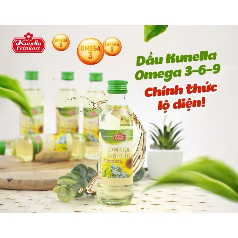 Dầu ăn dặm óc chó, macca, omega 3-6-9 dầu thực vật hữu cơ cho bé ăn dặm nội địa Đức 100ml