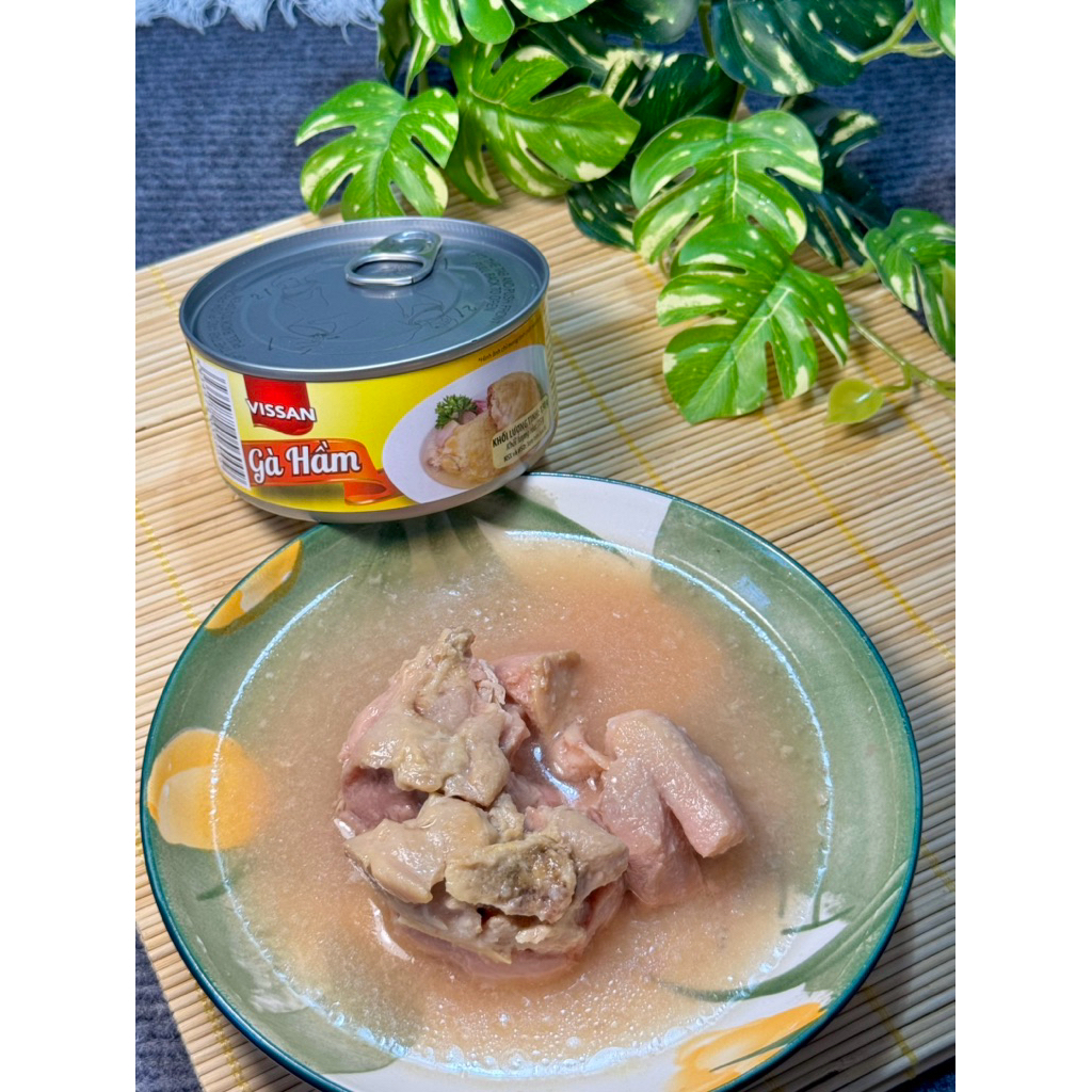 Vissan Combo 5 hộp Gà Hầm Vissan 150g Chính Hãng Date 2029