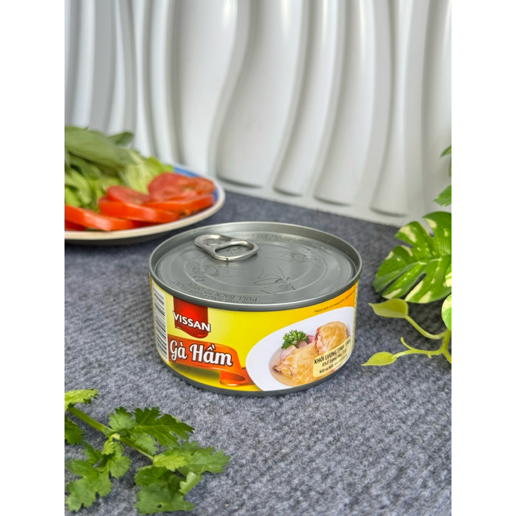 Vissan Combo 5 hộp Gà Hầm Vissan 150g Chính Hãng Date 2029