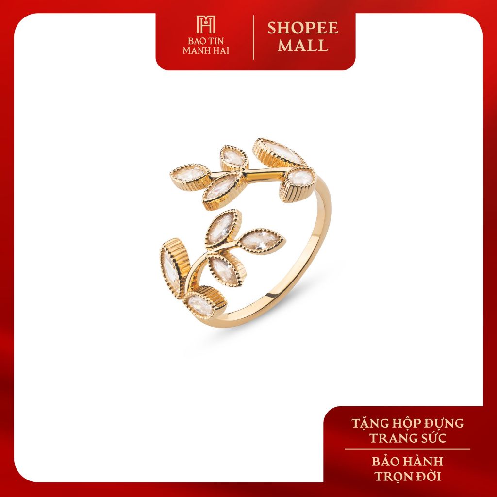 Gold-Plated Ring by Bảo Tín Mạnh Hải