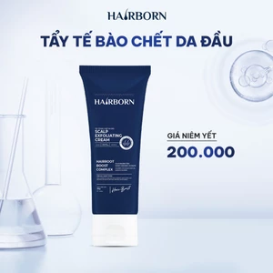 Muối Tẩy Tế Bào Chết Da Đầu HairBorn 50g - Làm Sạch, Thoáng Da Đầu, Giảm Dầu Nhờn