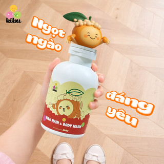 Combo 3 chai Sữa Tắm Gội Trẻ Em 2in1 Bơ - Việt Quất - Mơ