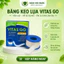 Băng Keo Lụa VITAS GO - 1.25cm x 400cm - 2.5cm x 400cm - Băng Dính Y Tế Không Chứa Latex, Độ Bám Tốt, Thoáng Khí