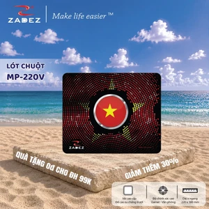 Miếng Lót Chuột ZADEZ MP-220 Series, Cao Su Chống Trượt
