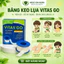 Băng Keo Lụa VITAS GO - 1.25cm x 400cm - 2.5cm x 400cm - Băng Dính Y Tế Không Chứa Latex, Độ Bám Tốt, Thoáng Khí