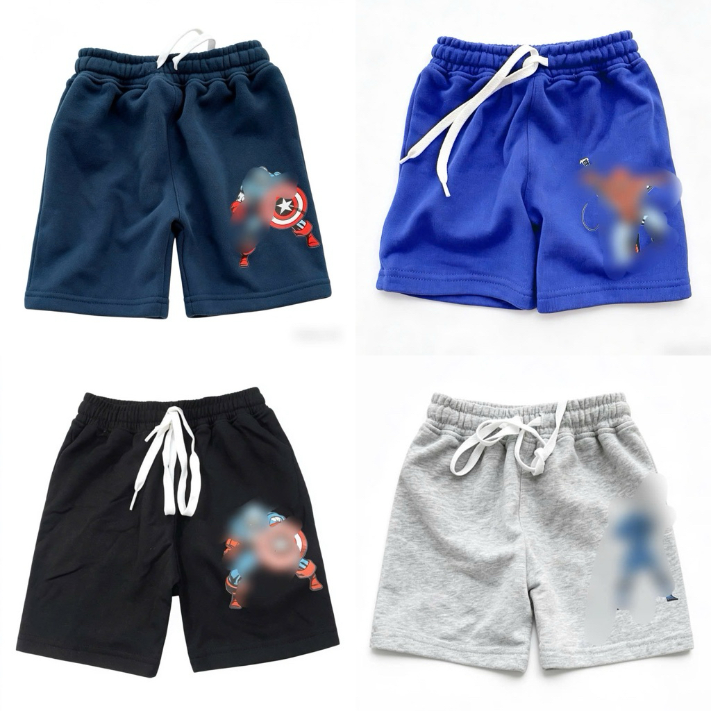 Quần Đùi Trẻ Em 2-6 Tuổi (10-22kg), Quần Short Bé Trai Bé Gái Nhiều Màu Mềm Mát E0359 F0074 F086