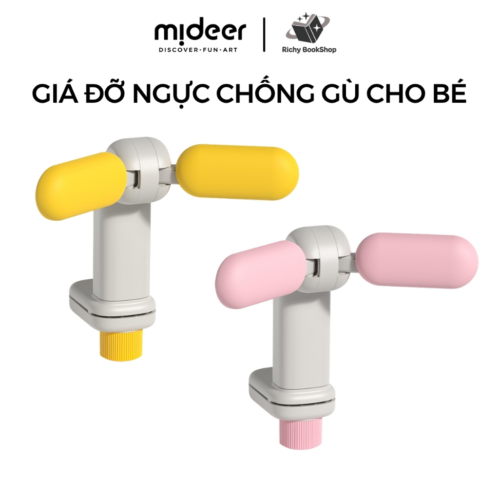 Giá đỡ ngực Mideer chống cận thị và gù lưng cho trẻ em ngồi học Adjustable Posture Corrector
