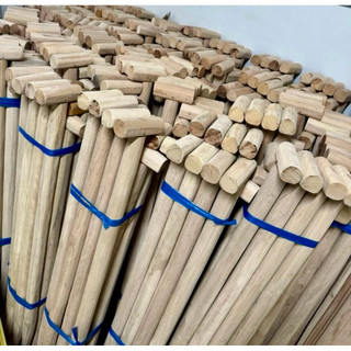 Cán leng gỗ tự nhiên 1m