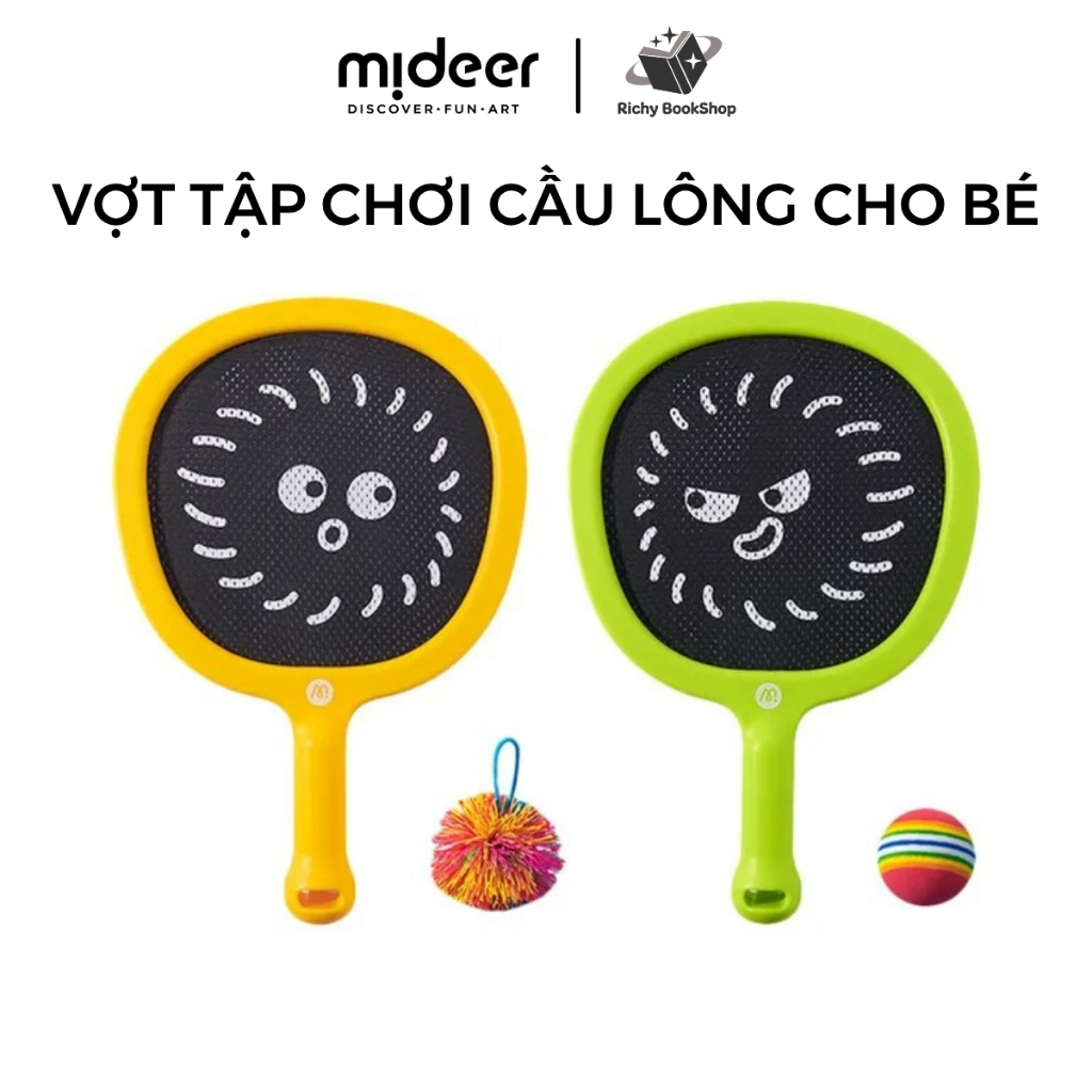 Bộ vợt cầu lông, vợt tennis cho trẻ em - Mideer Kids Junior Racket
