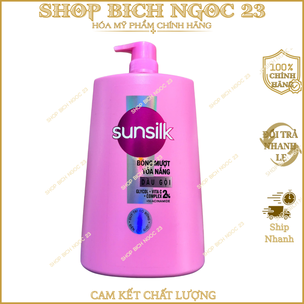 Dầu Gội SunSilk suôn mượt óng ả 1.4Kg