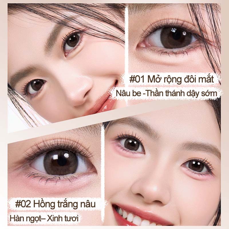 Bút vẽ bọng mắt đa năng, 2 Đầu, Làm Sáng, Highlight, Tạo Khối, Bọng Mắt, Che Khuyết Điểm Đa Năng, Lâu Trô