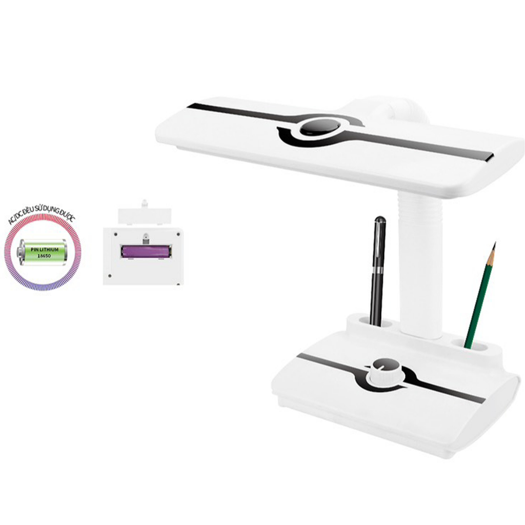 Đèn Bàn Học CYX 800 LED 3 Chế Độ Sáng Bảo Vệ Mắt Pin Sạc Đọc Sách Làm Việc Đèn Ngủ
