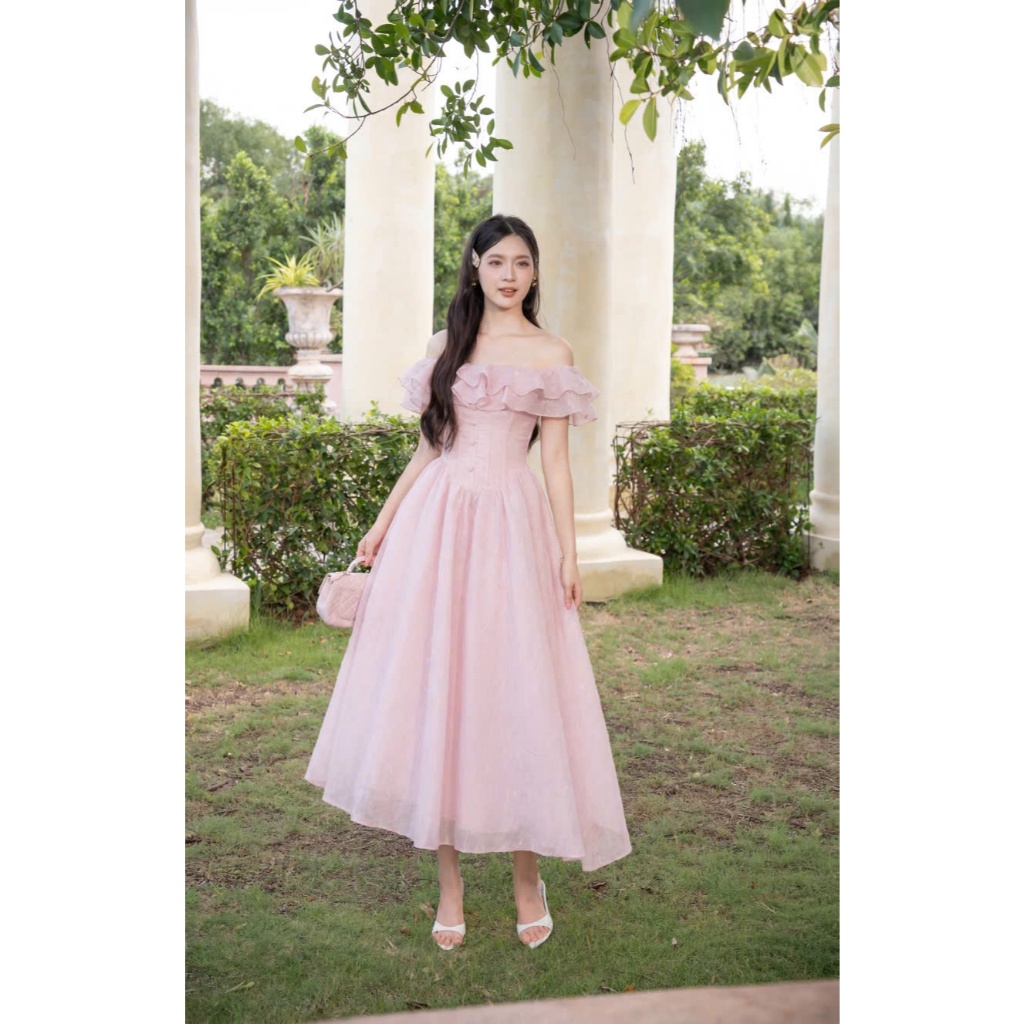 Đầm váy hoa trễ vai -Juliet Dress