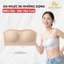 Áo Ngực Nữ Đúc Su Cúp Ngang Dây Mảnh, Áo Lót Mút 1cm Thoáng Khí Tàng Hình A2608