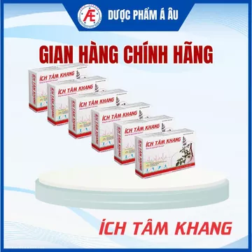 Combo 6 hộp - Ích Tâm Khang - Dùng cho người bị suy tim, người có triệu chứng tim mạch