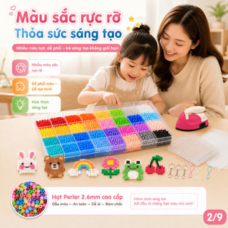 Gói bổ sung viên ghép 2.6mm cao cấp 24000 hạt nhẵn mịn - Tương thích Lego - Đồ chơi lắp ráp DIY mô hình cho trẻ em - Tặn