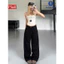 Calem.Club - Quần kaki jean Ver.1 dài suông ống rộng form unisex nam nữ quần suông nữ ống rộng