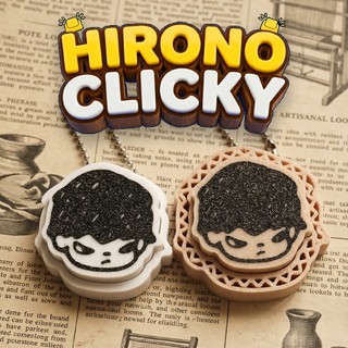 Móc Khóa HIRONO CLICKY - Đồ Sưu Tầm Bấm Giải Stress