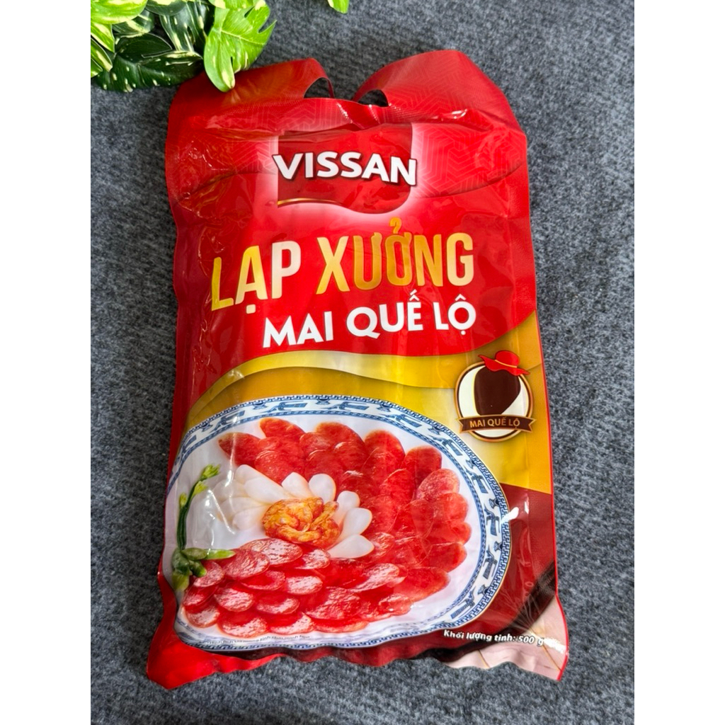 Vissan Combo 3 Gói Lạp Xưởng Mai Quế Lộ 200g Chính Hãng Date Mới