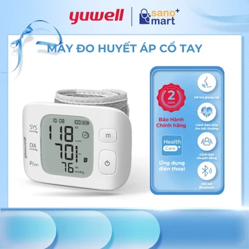 [FREESHIP] Máy đo huyết áp Yuwell YE8800AR Sale đầu năm, huyết áp cổ tay bảo hành chính hãng 24 tháng