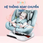 Ghế Ngồi Ô Tô Cho Bé Doux, 6 Xoay 4 Mức 360 Độ, Tùy Chỉnh Độ Ngả Ghế, Dây Đai An Toàn Cho Trẻ Từ 0-12 Tuổi DX-1136 — ảnh 4