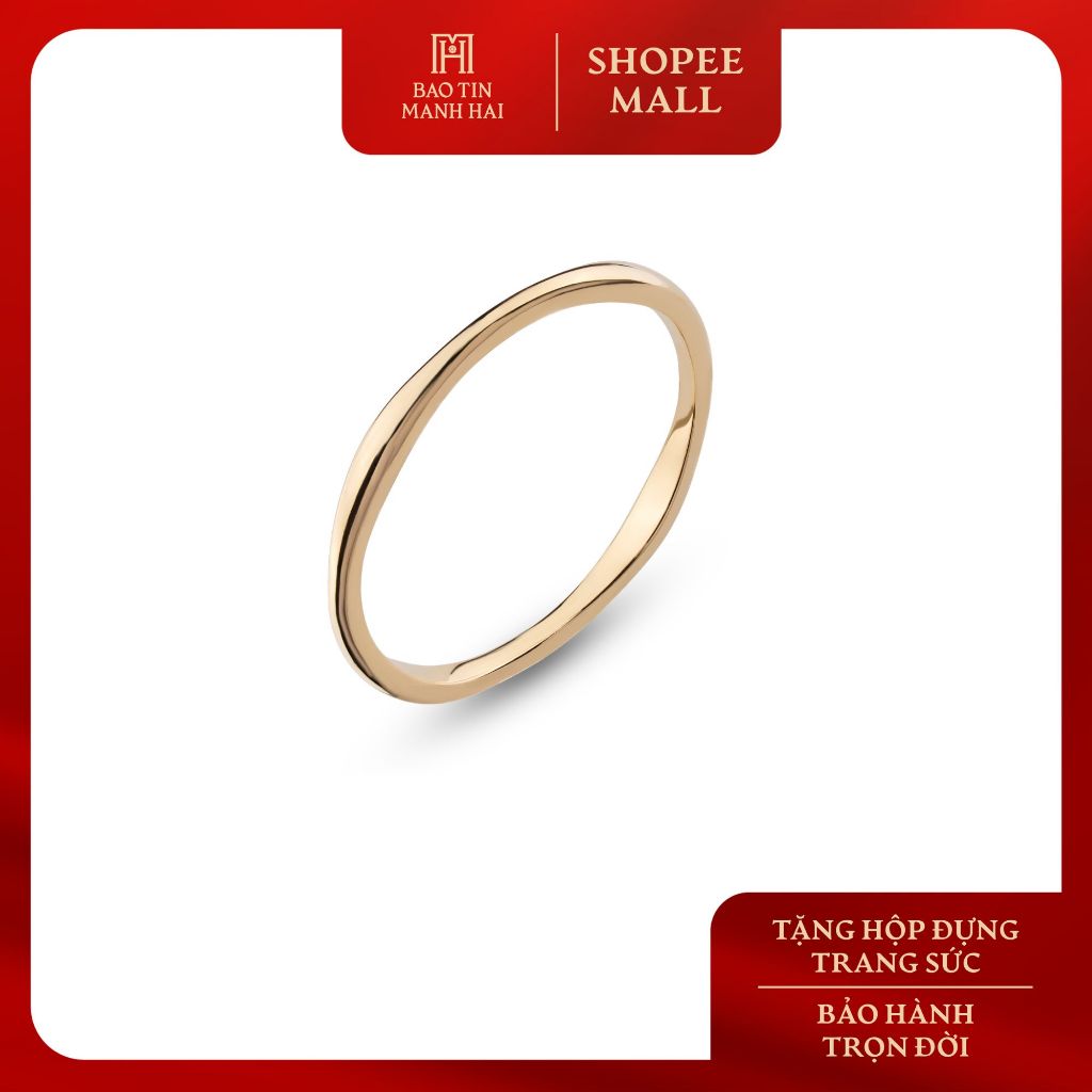 Gold-Plated Ring by Bảo Tín Mạnh Hải
