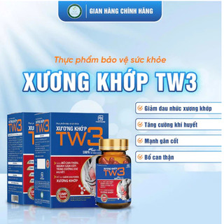 (COMBO2) Xương Khớp TW3 - Hỗ Trợ Giảm Đau Nhức, Thoái Hóa Khớp, Khó Vận Động (Chính Hãng)-Hộp 30Viên