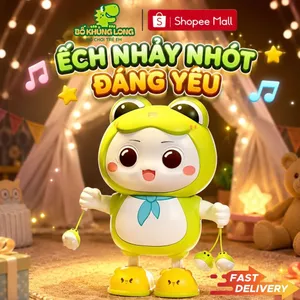 Đồ Chơi Ếch Nhảy Múa Cho Bé BỐ KHỦNG LONG Biết Phát Nhạc Biết Đi Lắc Lư Vui Nhộn Đồ Chơi Phát Triển Sớm Cho Bé
